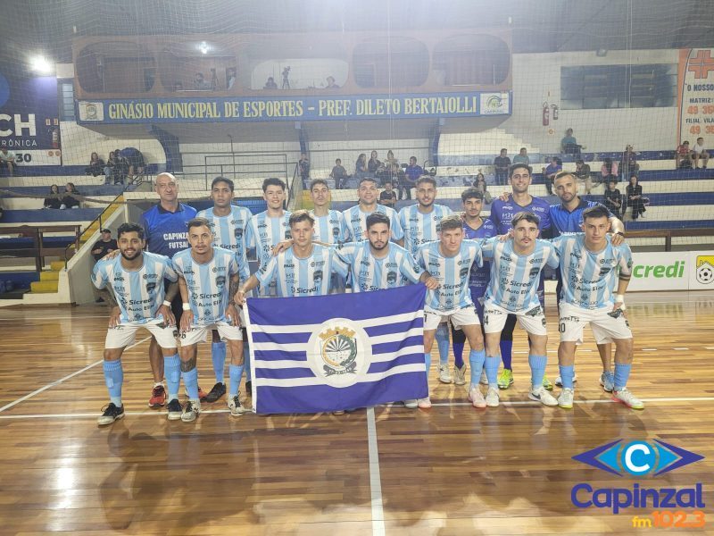 Capinzal Futsal enfrenta o Lebon Régis Futsal neste sábado, em Caçador