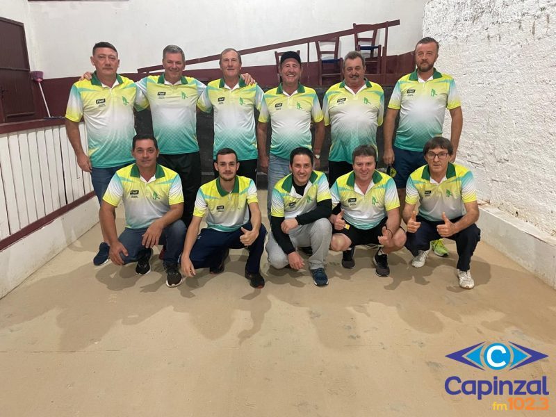 Rodada do Municipal de Bocha de Capinzal acontece neste sábado, dia 10