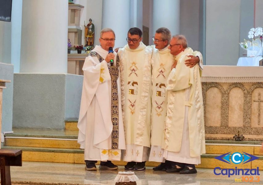 Paróquia São Paulo Apóstolo celebra três anos de diaconato e dá início à peregrinação da imagem do padroeiro