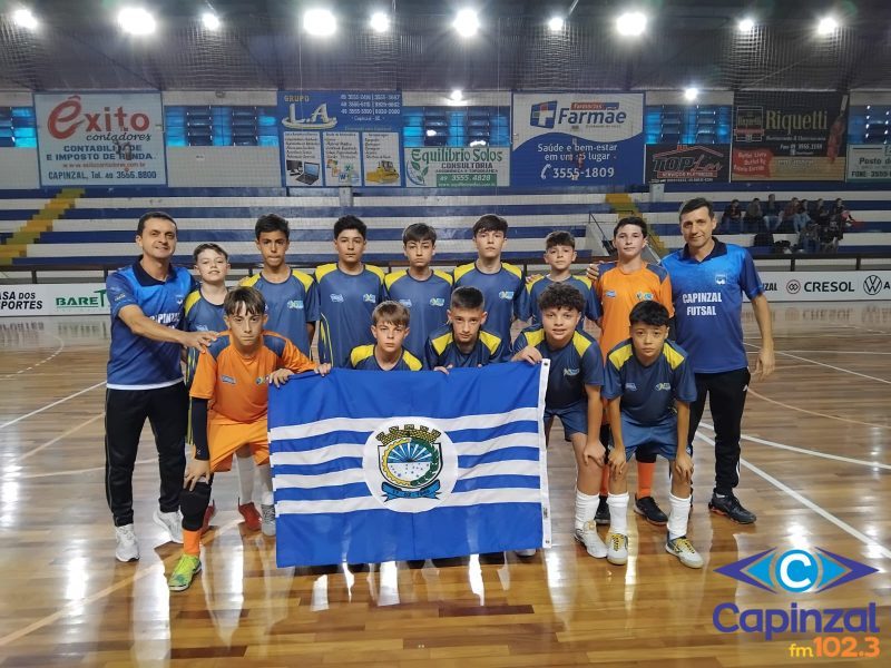 Sub 13 – Após a segunda rodada, FME Capinzal lidera a chave E do Estadual LCF