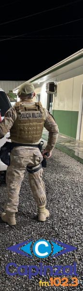PM recaptura foragido da Justiça em Herval D'Oeste
